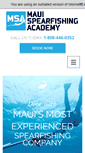 Mobile Screenshot of mauispearfishing.com